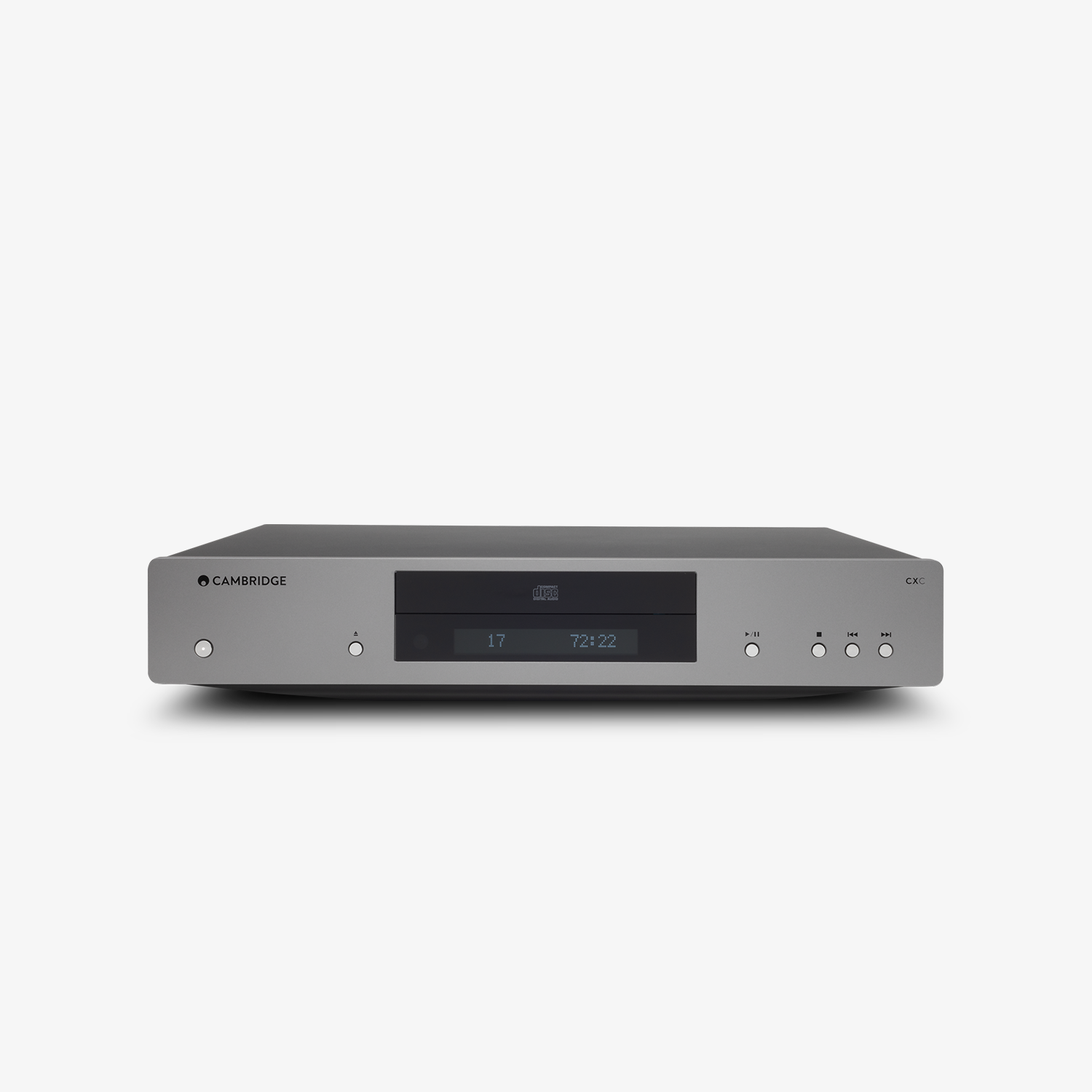 Transport CD Cambridge Audio CXC, conçu pour une lecture numérique précise et fidèle.