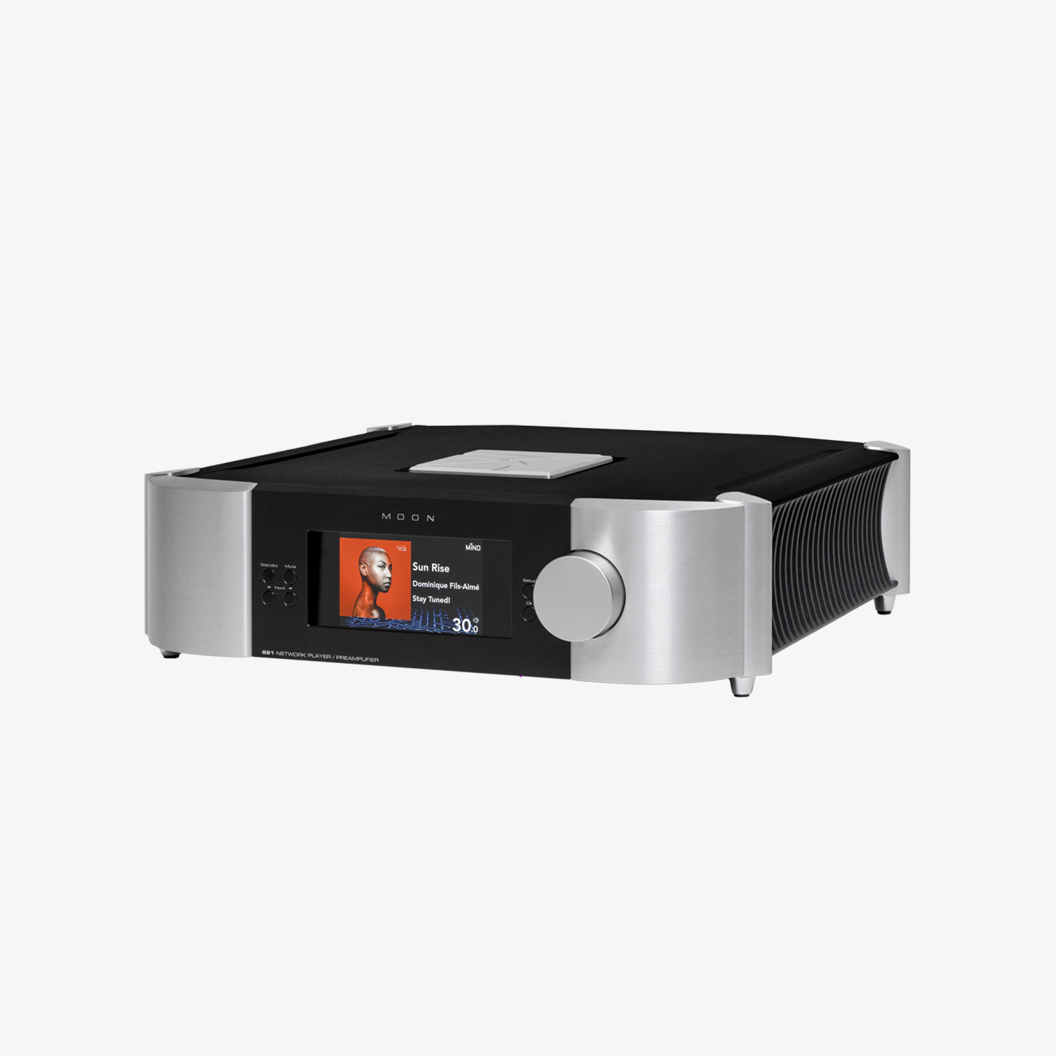 Lecteur réseau et préamplificateur Moon 891 avec écran LCD couleur