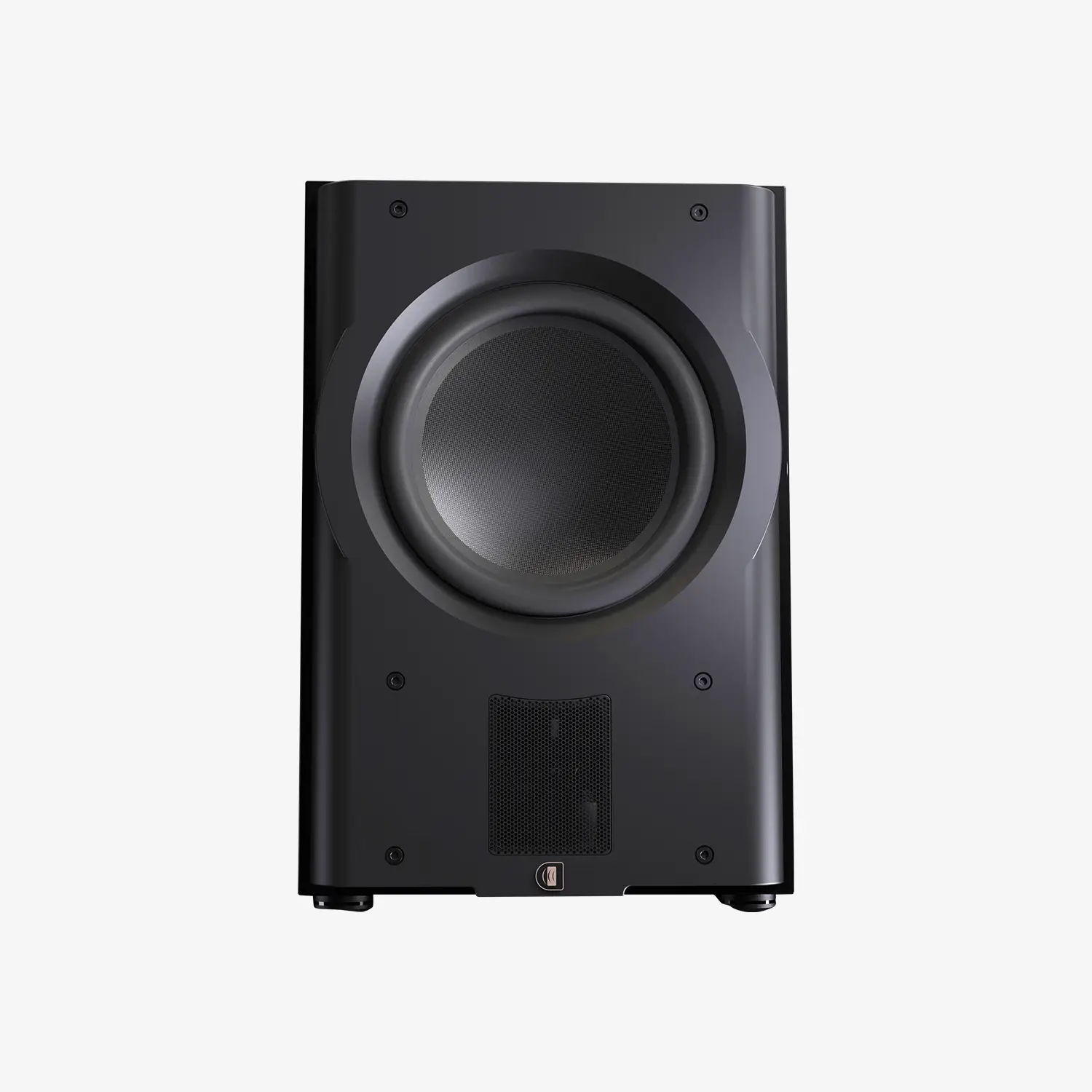 Caisson de basses Perlisten R212s, double 12″ push-pull, puissant et linéaire avec contrôle tactile et application mobile.