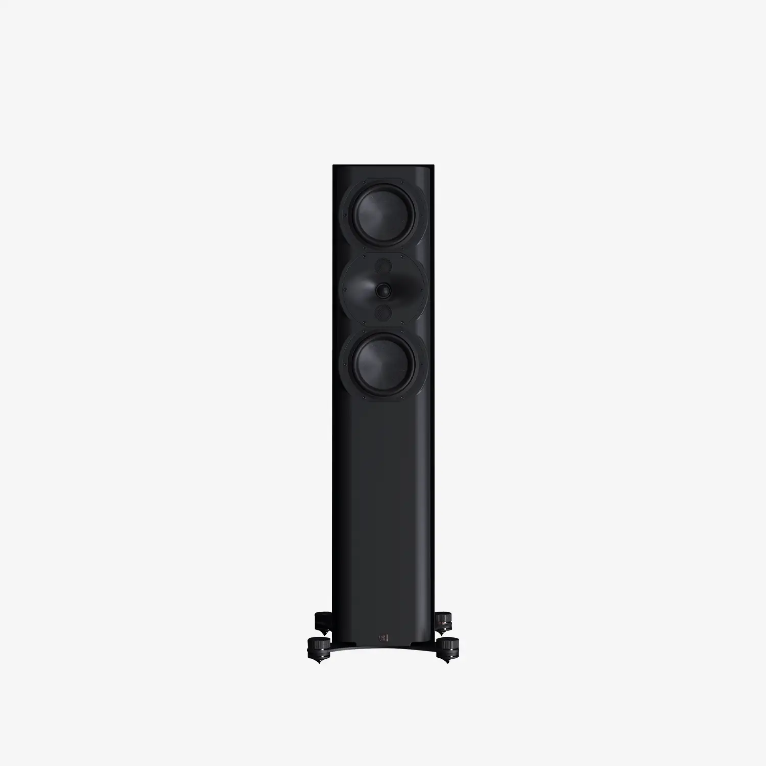Enceinte colonne Perlisten R5t avec DPC-Array et deux woofers de 165 mm pour une restitution sonore détaillée.