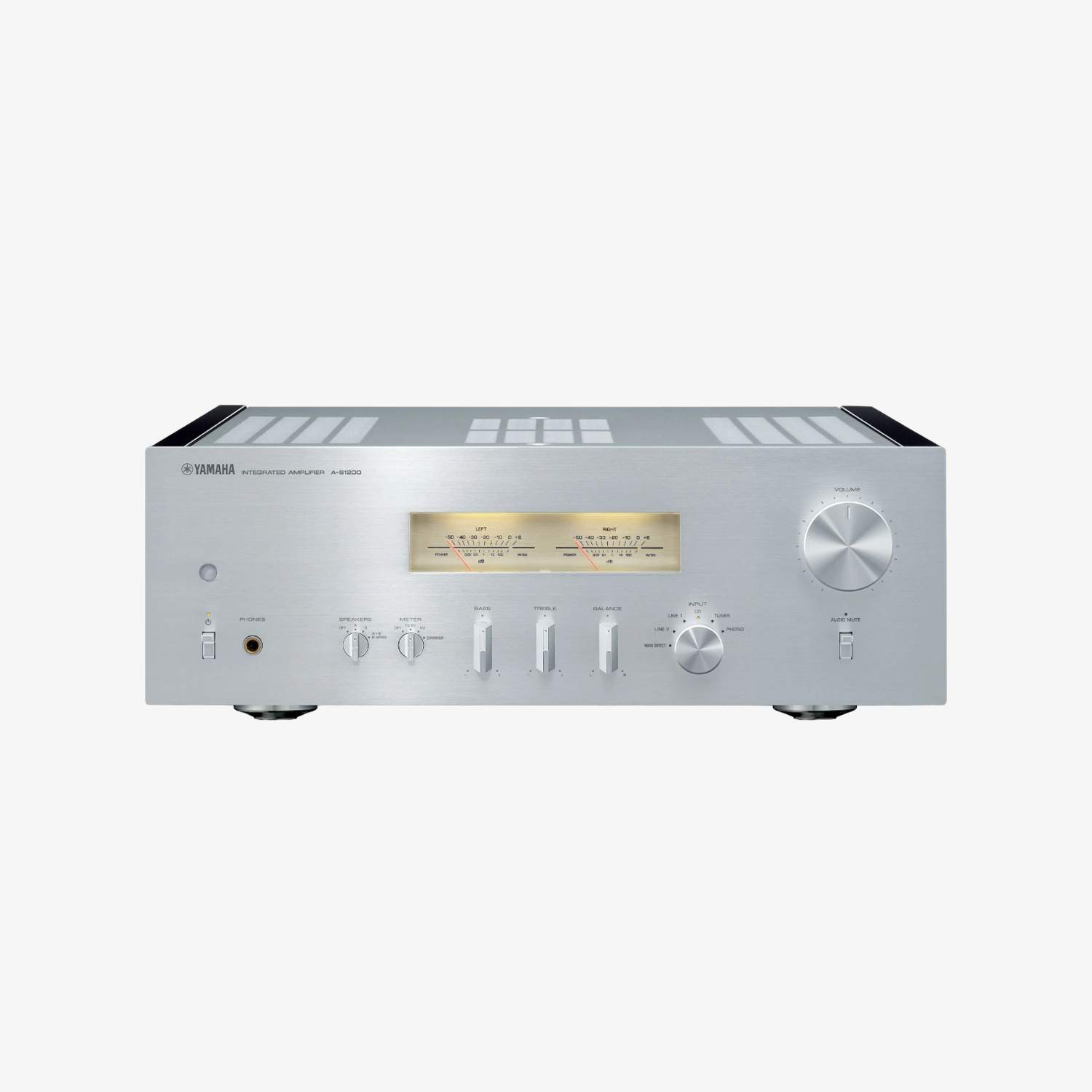 Amplificateur intégré Yamaha A-S1200 avec VU-mètres rétro