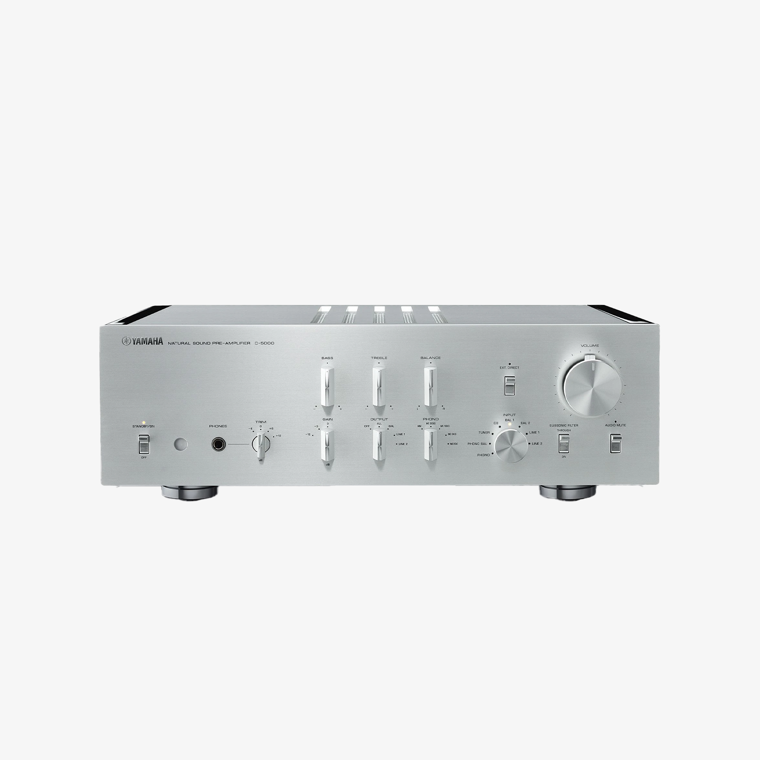 Préamplificateur Yamaha C-5000 avec double transformateurs toriques