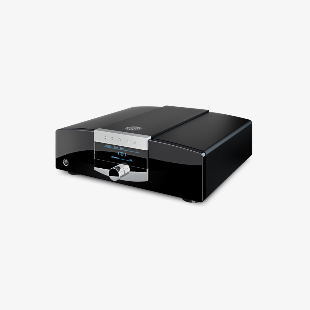 Amplificateur intégré MBL C51 sur fond blanc