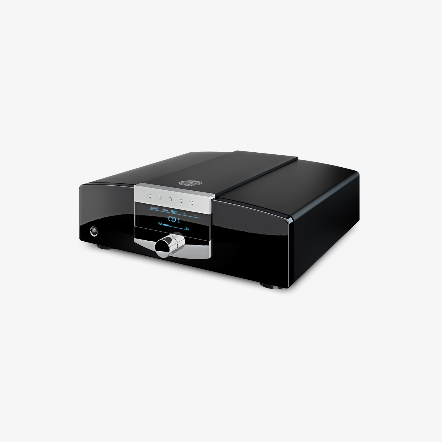 Amplificateur intégré MBL C51 sur fond blanc