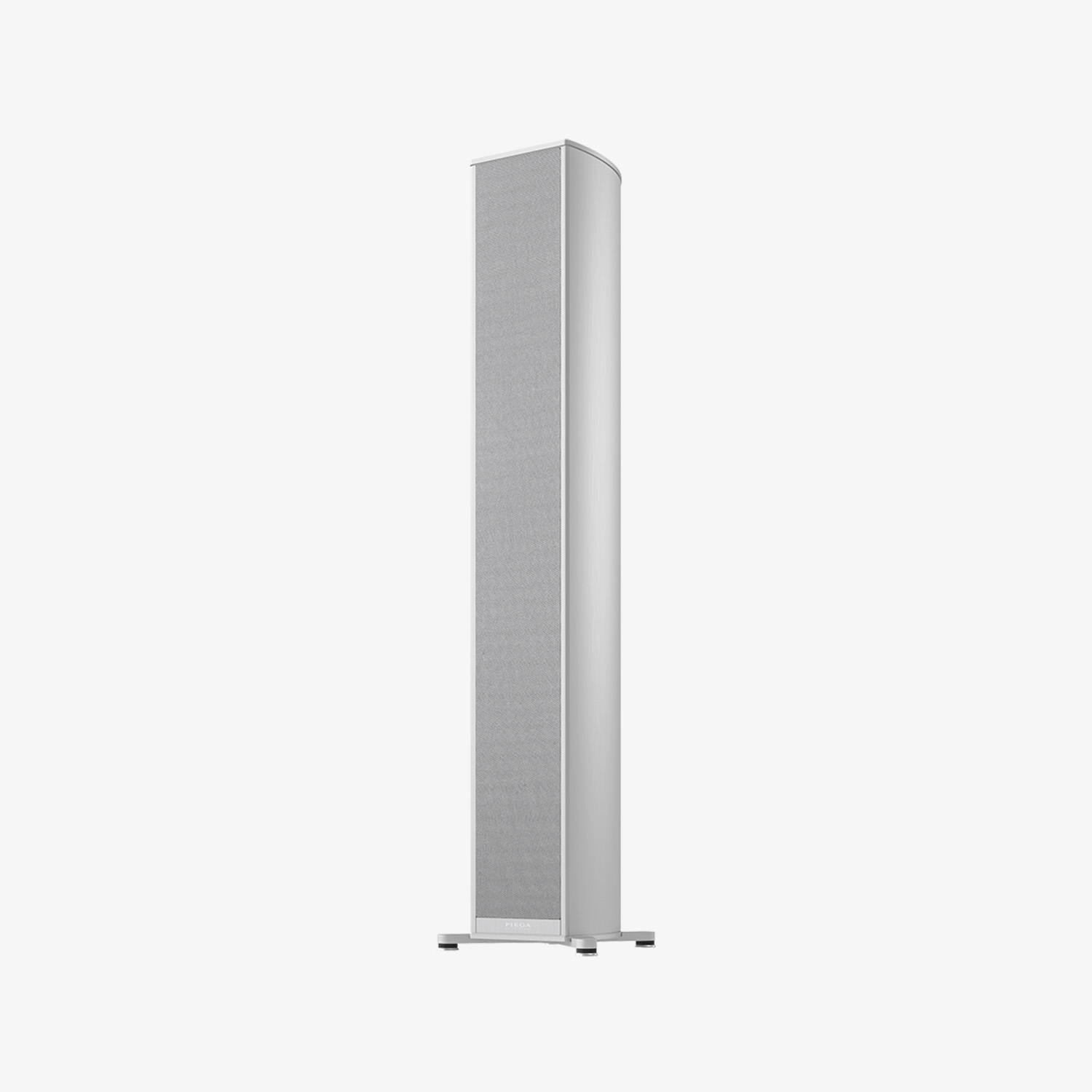Enceinte colonne sans fil Piega Premium 501 Wireless en aluminium, design élégant et son haute fidélité.